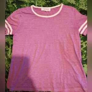 Pink rose tee shirt